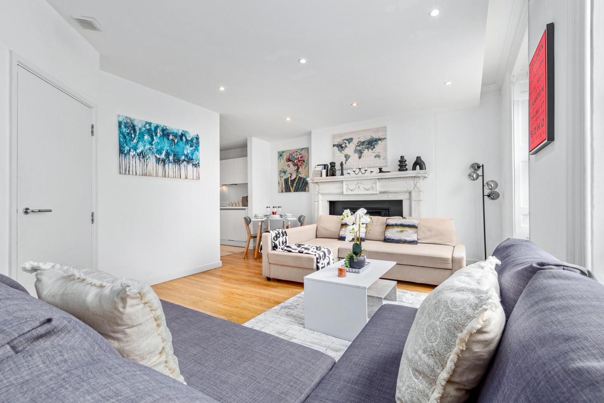 3-bedroom Flat In Sleeps 14 Hy1 * Londra